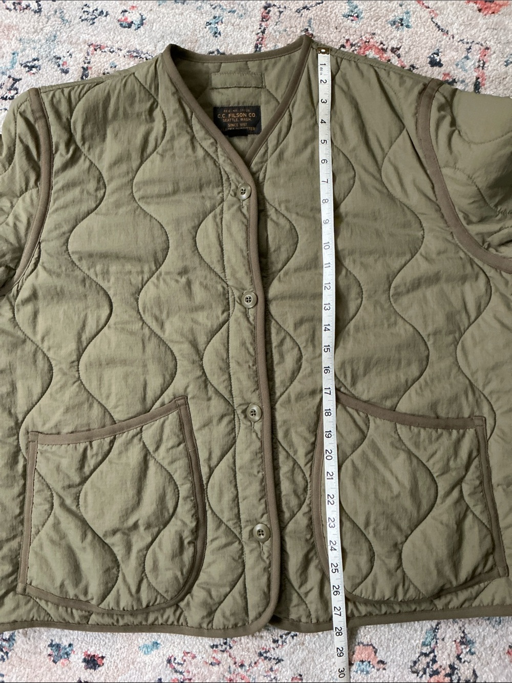 Filson Quilted Liner Jacket - Picture 8 of 10